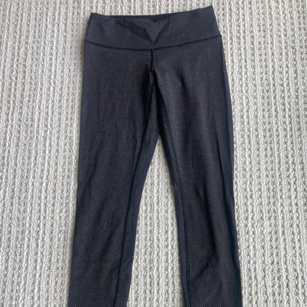 Black Print Lululemon Leggings